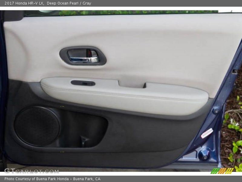 Deep Ocean Pearl / Gray 2017 Honda HR-V LX