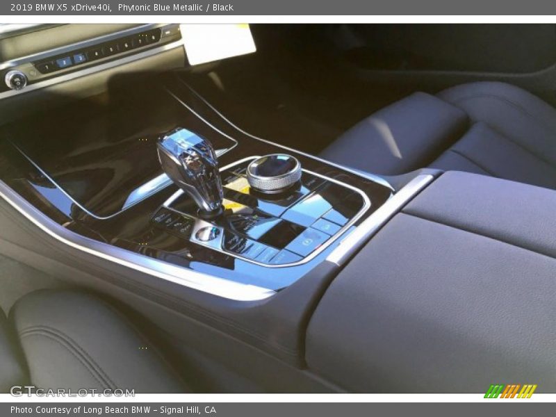 Phytonic Blue Metallic / Black 2019 BMW X5 xDrive40i