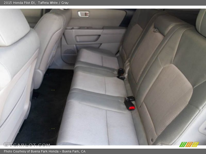 Taffeta White / Gray 2015 Honda Pilot EX