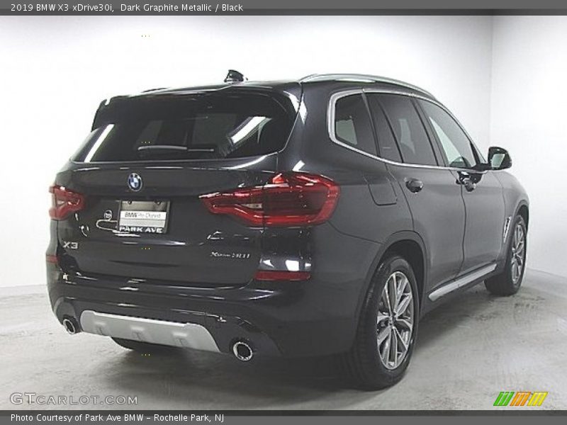 Dark Graphite Metallic / Black 2019 BMW X3 xDrive30i