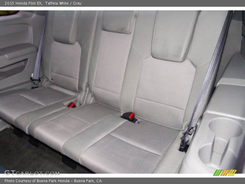 Taffeta White / Gray 2015 Honda Pilot EX
