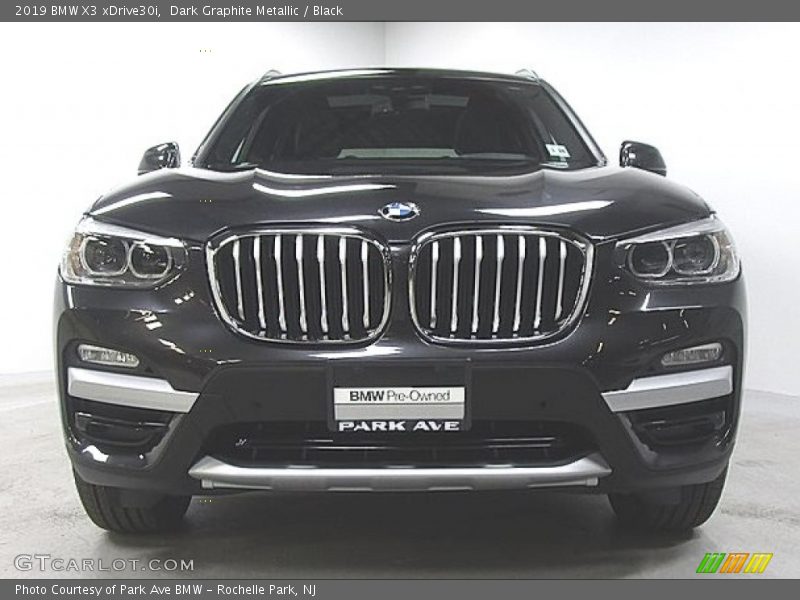 Dark Graphite Metallic / Black 2019 BMW X3 xDrive30i