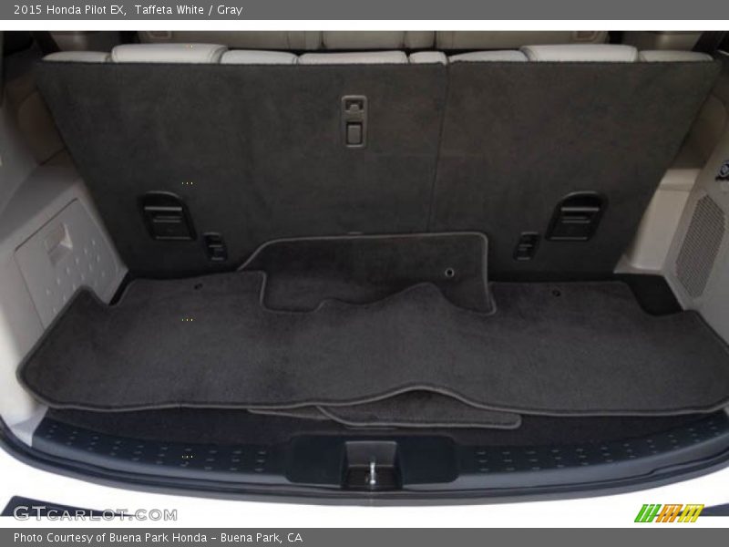 Taffeta White / Gray 2015 Honda Pilot EX