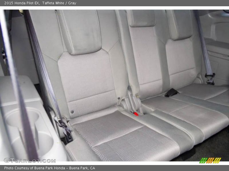 Taffeta White / Gray 2015 Honda Pilot EX