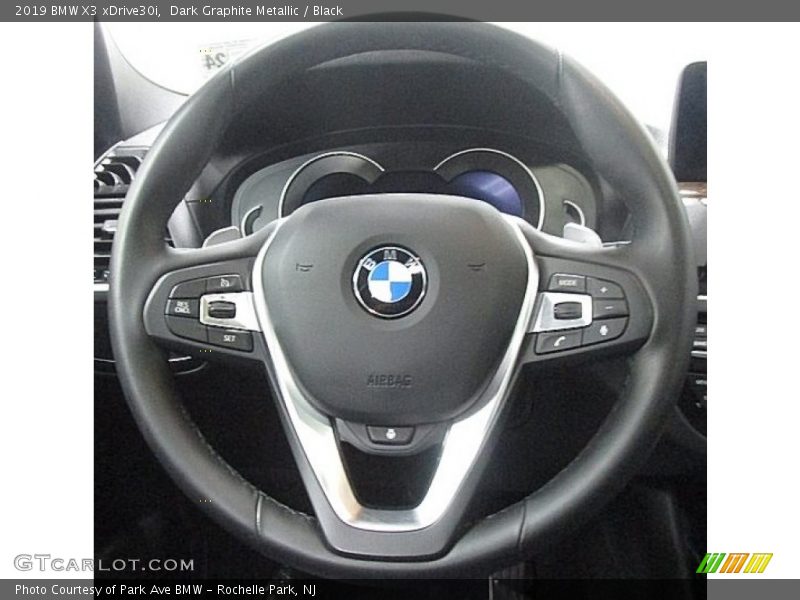 Dark Graphite Metallic / Black 2019 BMW X3 xDrive30i