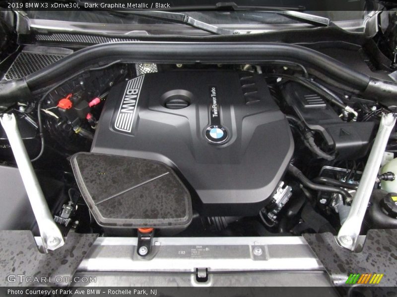 Dark Graphite Metallic / Black 2019 BMW X3 xDrive30i