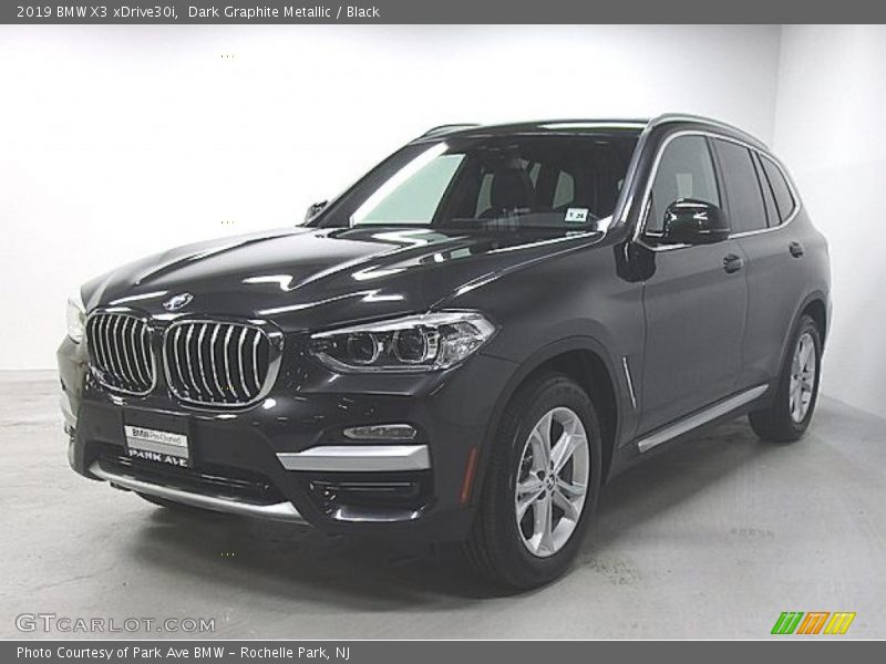 Dark Graphite Metallic / Black 2019 BMW X3 xDrive30i