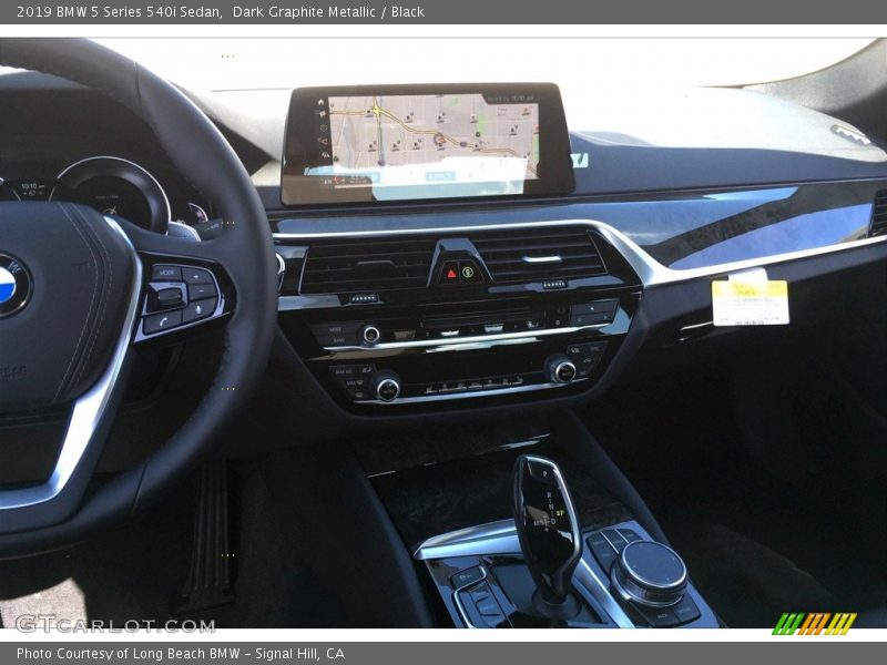Dark Graphite Metallic / Black 2019 BMW 5 Series 540i Sedan