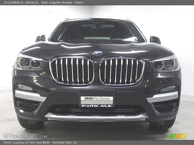 Dark Graphite Metallic / Black 2019 BMW X3 xDrive30i