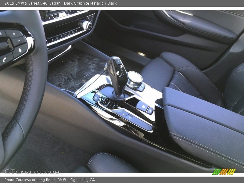 Dark Graphite Metallic / Black 2019 BMW 5 Series 540i Sedan