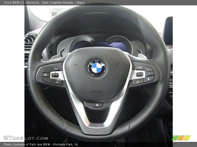 Dark Graphite Metallic / Black 2019 BMW X3 xDrive30i