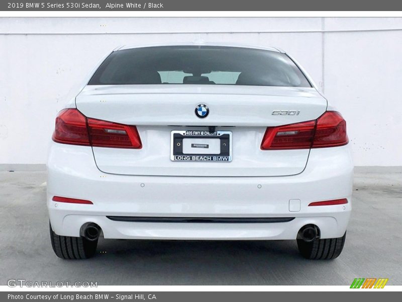 Alpine White / Black 2019 BMW 5 Series 530i Sedan