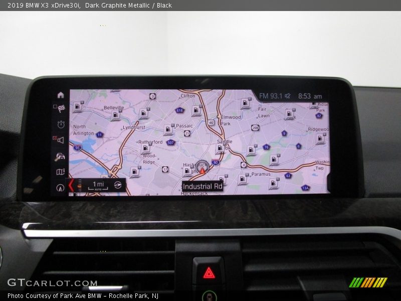 Dark Graphite Metallic / Black 2019 BMW X3 xDrive30i