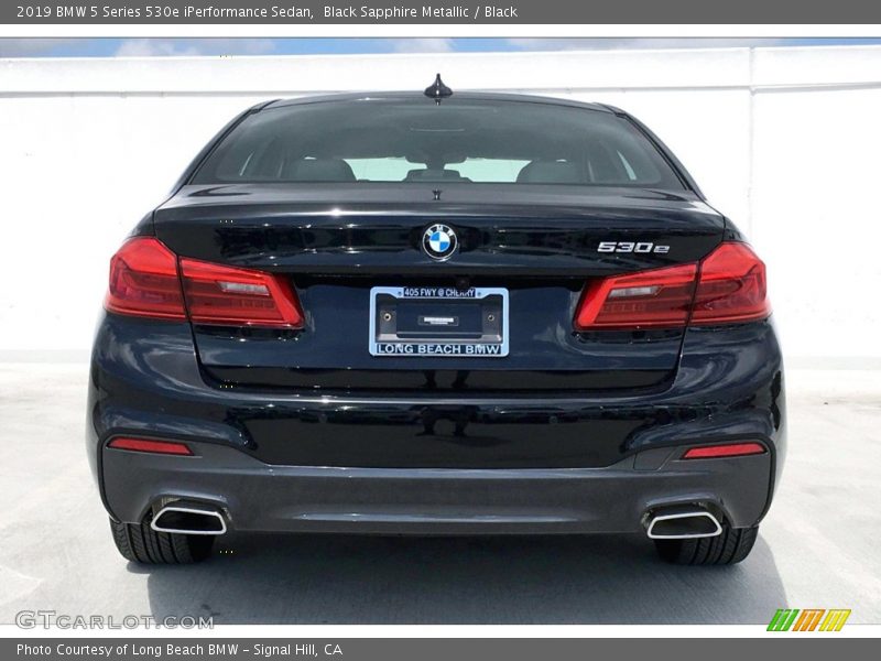 Black Sapphire Metallic / Black 2019 BMW 5 Series 530e iPerformance Sedan