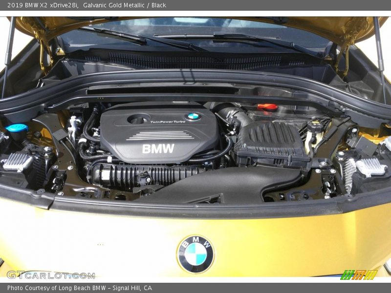  2019 X2 xDrive28i Engine - 2.0 Liter DI TwinPower Turbocharged DOHC 16-Valve VVT 4 Cylinder