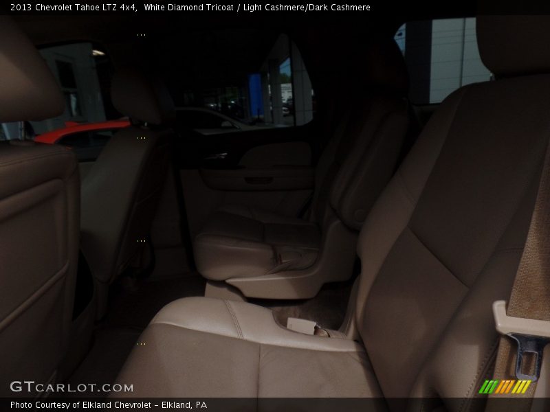 White Diamond Tricoat / Light Cashmere/Dark Cashmere 2013 Chevrolet Tahoe LTZ 4x4