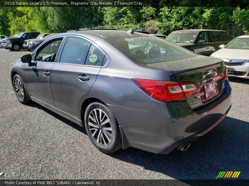 Magnetite Gray Metallic / Titanium Gray 2019 Subaru Legacy 2.5i Premium