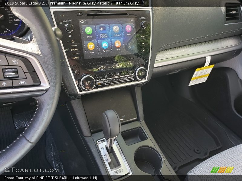 Magnetite Gray Metallic / Titanium Gray 2019 Subaru Legacy 2.5i Premium