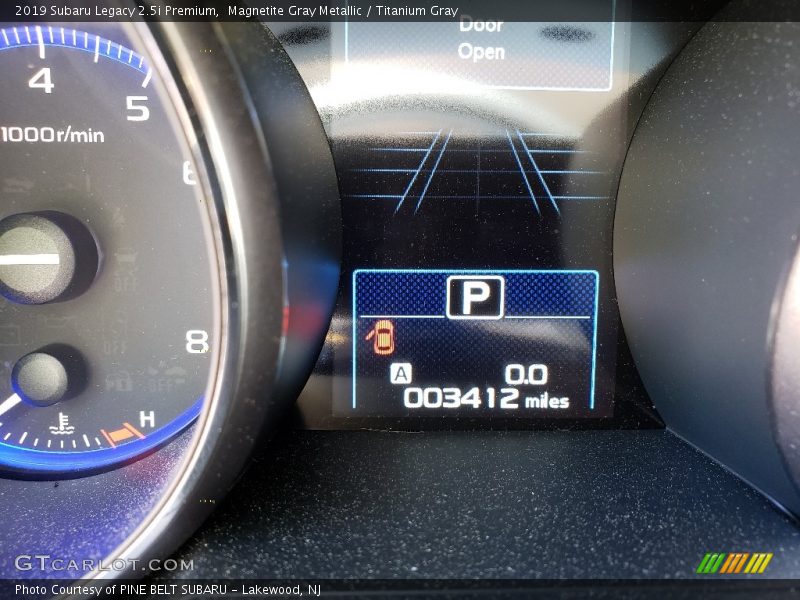 Magnetite Gray Metallic / Titanium Gray 2019 Subaru Legacy 2.5i Premium