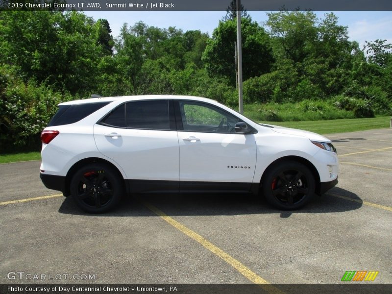 Summit White / Jet Black 2019 Chevrolet Equinox LT AWD