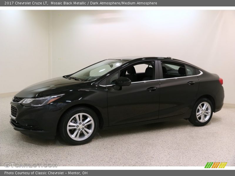 Mosaic Black Metallic / Dark Atmosphere/Medium Atmosphere 2017 Chevrolet Cruze LT