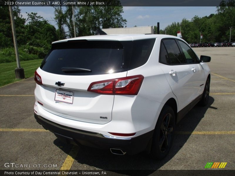 Summit White / Jet Black 2019 Chevrolet Equinox LT AWD