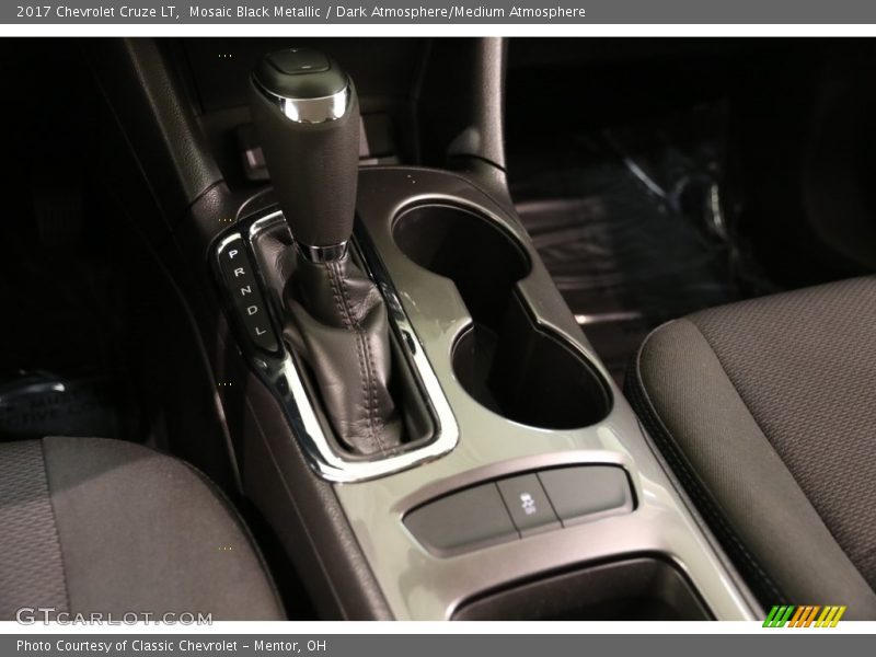 Mosaic Black Metallic / Dark Atmosphere/Medium Atmosphere 2017 Chevrolet Cruze LT
