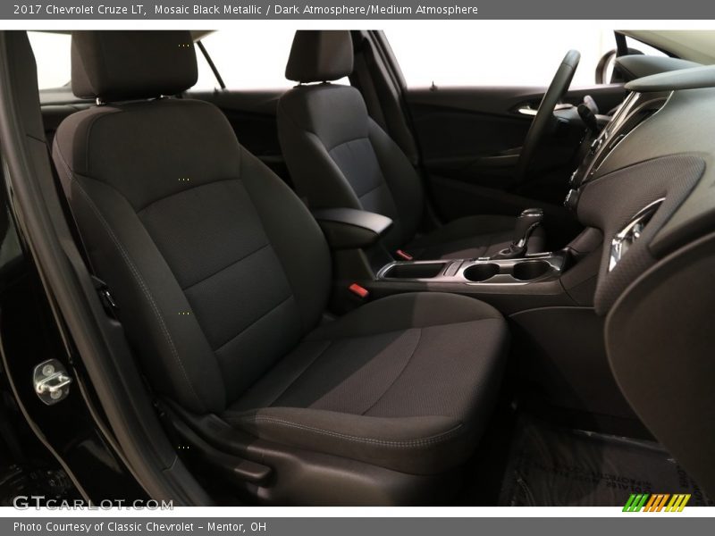 Mosaic Black Metallic / Dark Atmosphere/Medium Atmosphere 2017 Chevrolet Cruze LT