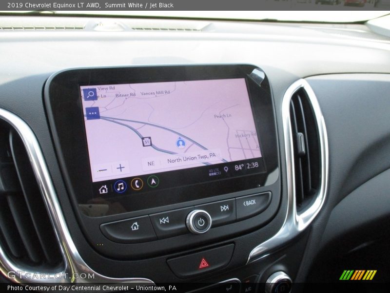 Summit White / Jet Black 2019 Chevrolet Equinox LT AWD