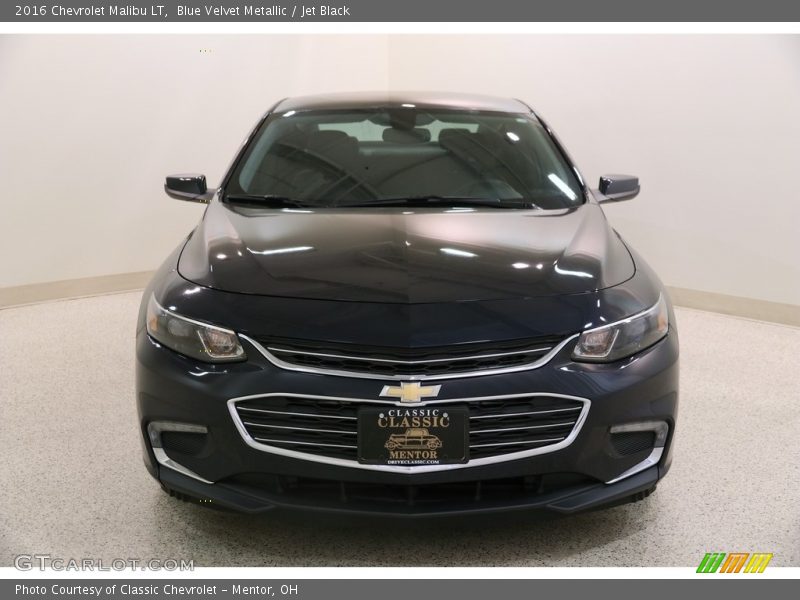 Blue Velvet Metallic / Jet Black 2016 Chevrolet Malibu LT