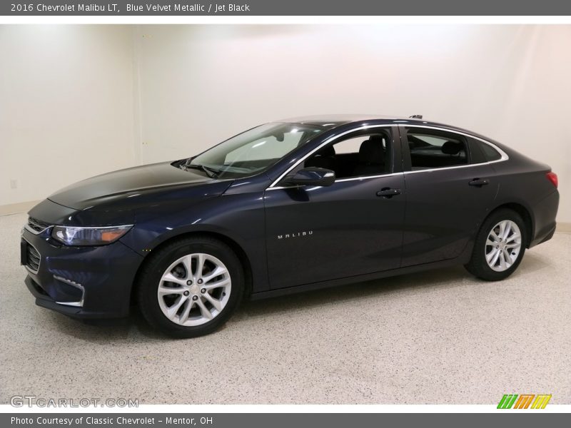 Blue Velvet Metallic / Jet Black 2016 Chevrolet Malibu LT