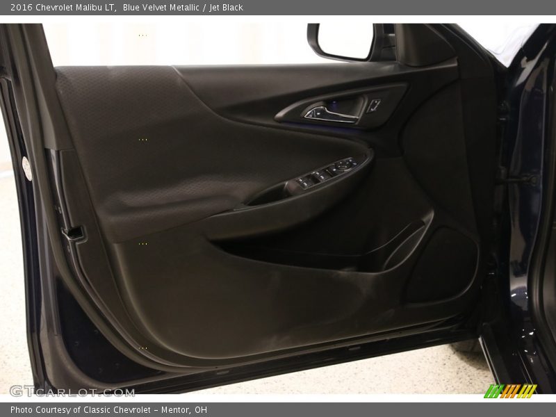 Blue Velvet Metallic / Jet Black 2016 Chevrolet Malibu LT