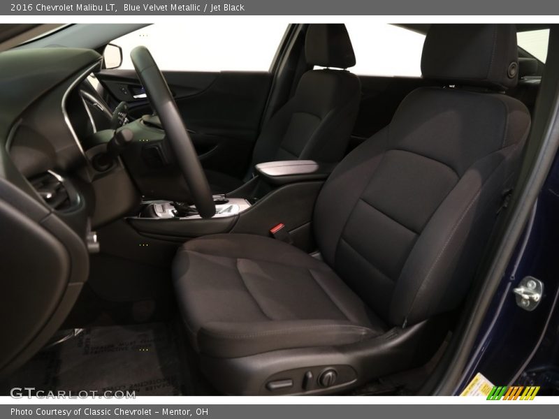 Blue Velvet Metallic / Jet Black 2016 Chevrolet Malibu LT