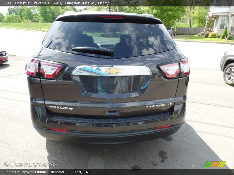 Tungsten Metallic / Ebony 2015 Chevrolet Traverse LT AWD