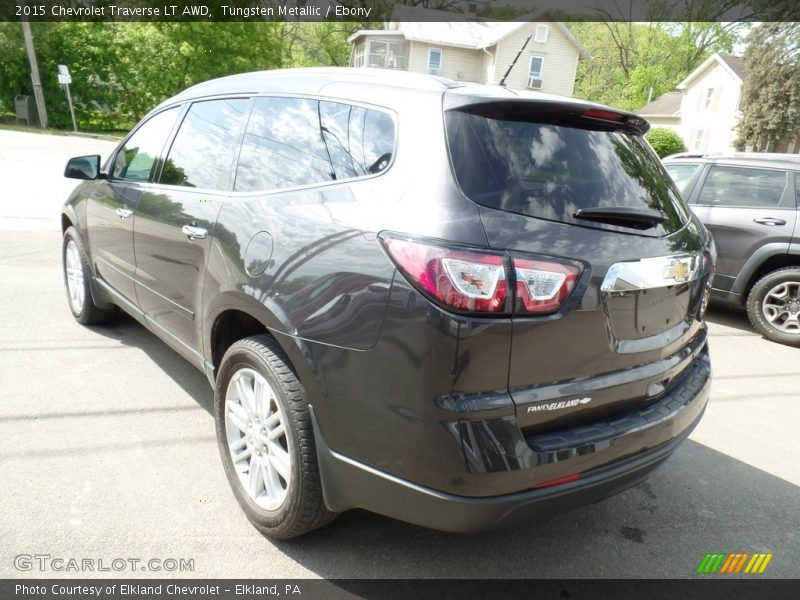 Tungsten Metallic / Ebony 2015 Chevrolet Traverse LT AWD