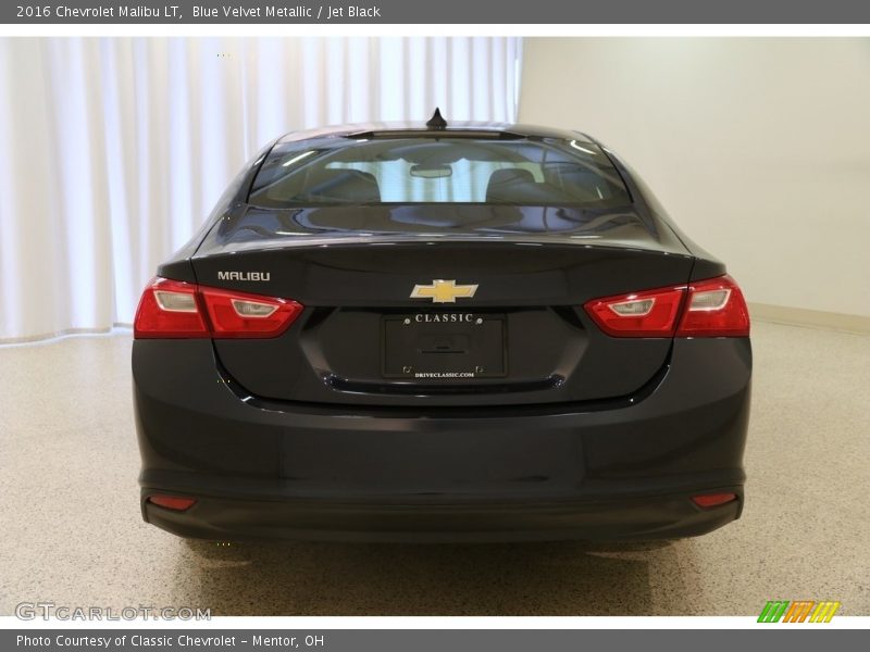 Blue Velvet Metallic / Jet Black 2016 Chevrolet Malibu LT