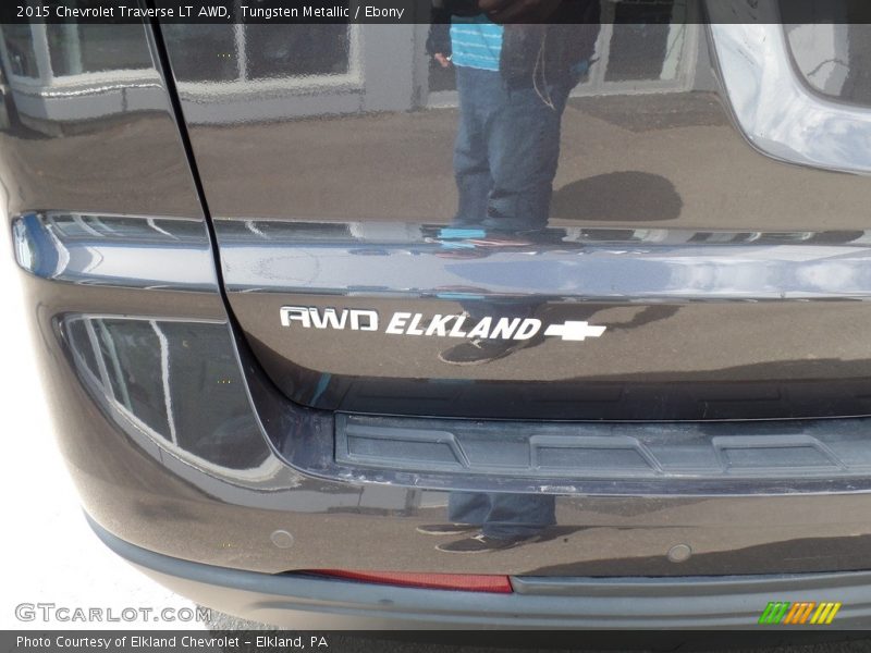 Tungsten Metallic / Ebony 2015 Chevrolet Traverse LT AWD
