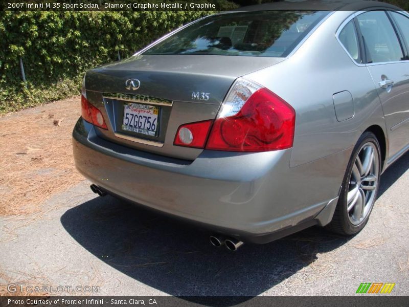 Diamond Graphite Metallic / Graphite 2007 Infiniti M 35 Sport Sedan