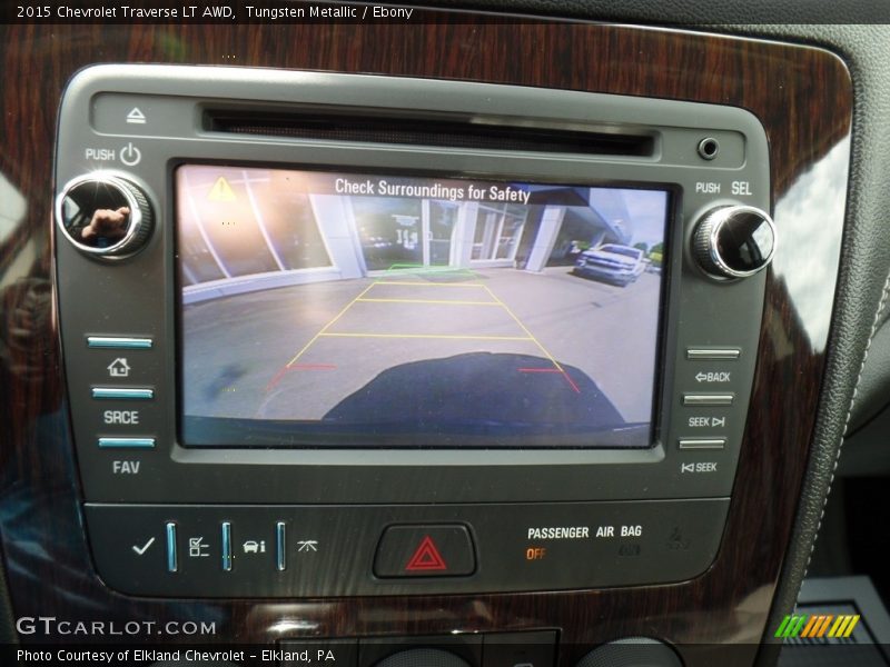 Tungsten Metallic / Ebony 2015 Chevrolet Traverse LT AWD
