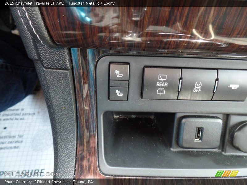 Tungsten Metallic / Ebony 2015 Chevrolet Traverse LT AWD