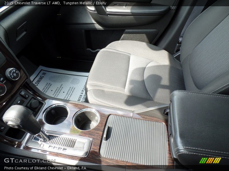 Tungsten Metallic / Ebony 2015 Chevrolet Traverse LT AWD