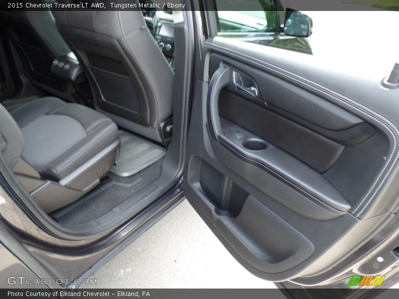 Tungsten Metallic / Ebony 2015 Chevrolet Traverse LT AWD