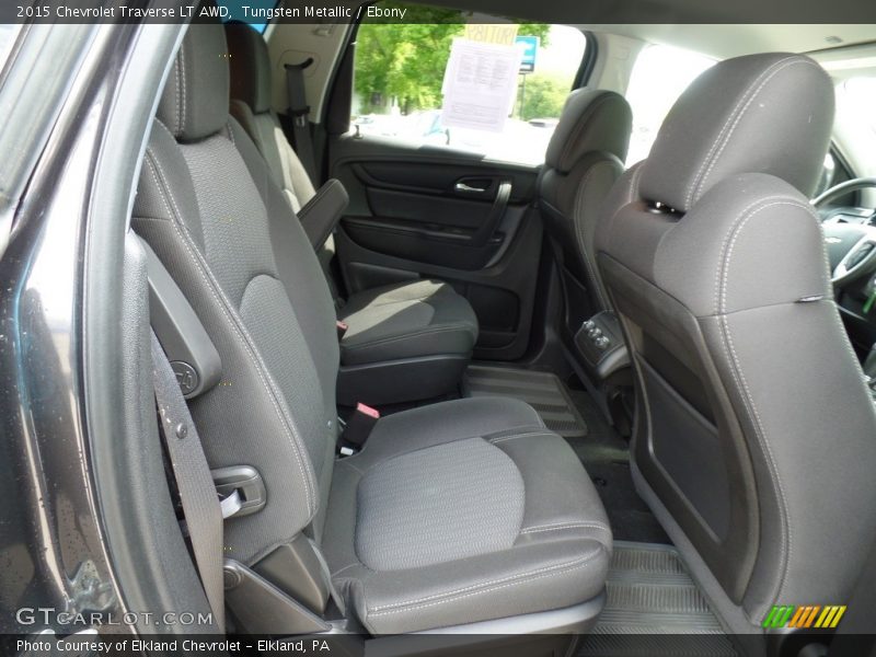 Tungsten Metallic / Ebony 2015 Chevrolet Traverse LT AWD