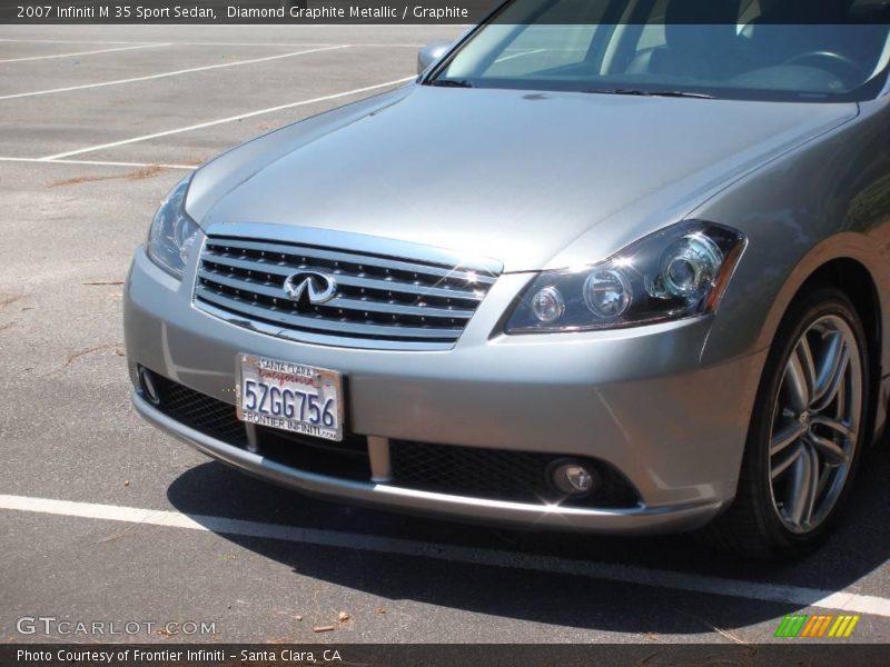 Diamond Graphite Metallic / Graphite 2007 Infiniti M 35 Sport Sedan