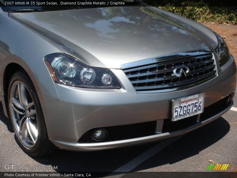 Diamond Graphite Metallic / Graphite 2007 Infiniti M 35 Sport Sedan
