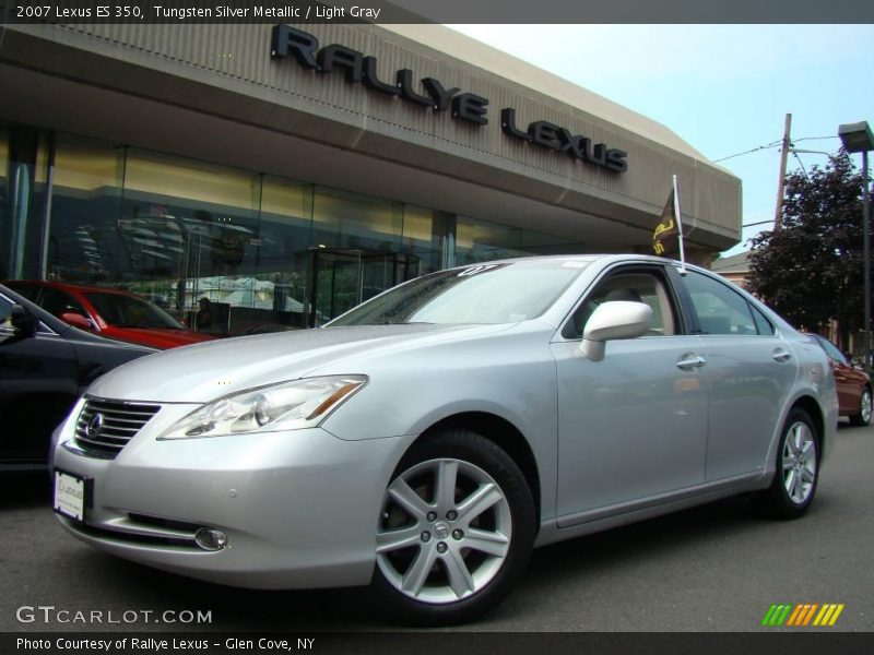 Tungsten Silver Metallic / Light Gray 2007 Lexus ES 350