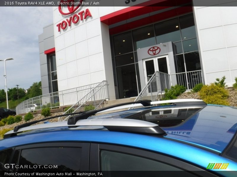Electric Storm Blue / Ash 2016 Toyota RAV4 XLE AWD
