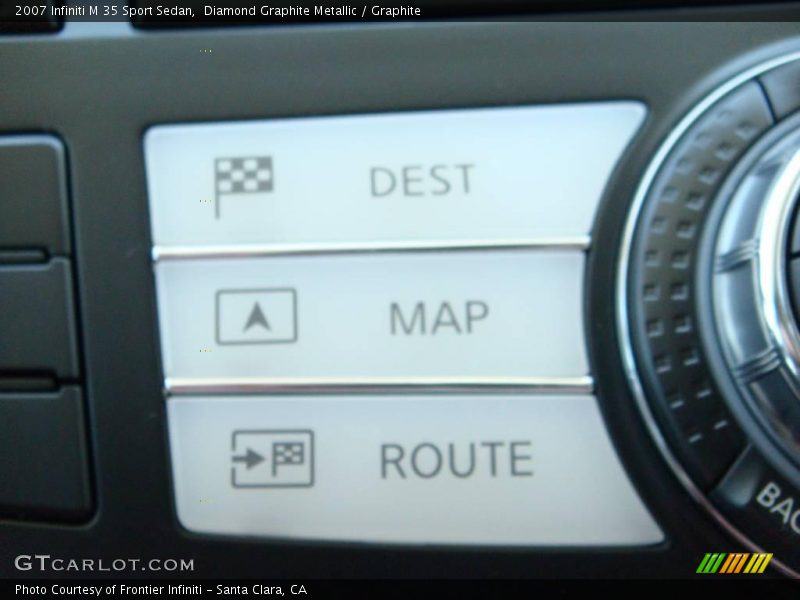 Diamond Graphite Metallic / Graphite 2007 Infiniti M 35 Sport Sedan
