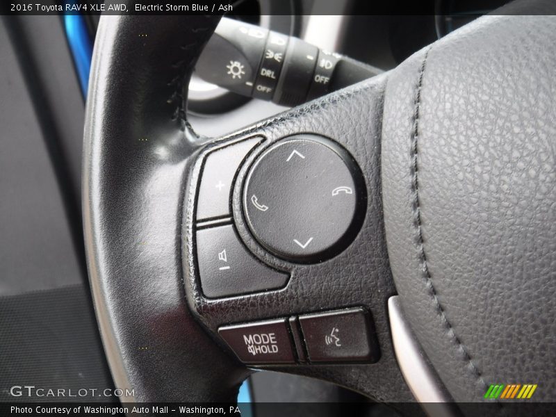 Electric Storm Blue / Ash 2016 Toyota RAV4 XLE AWD