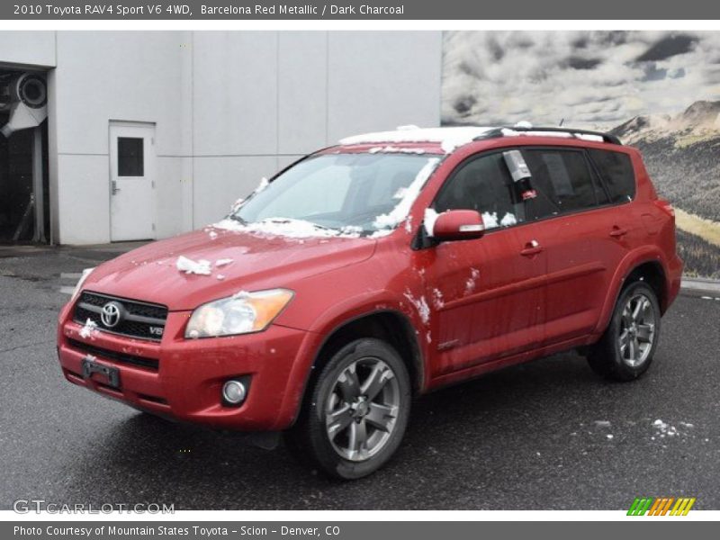 Barcelona Red Metallic / Dark Charcoal 2010 Toyota RAV4 Sport V6 4WD